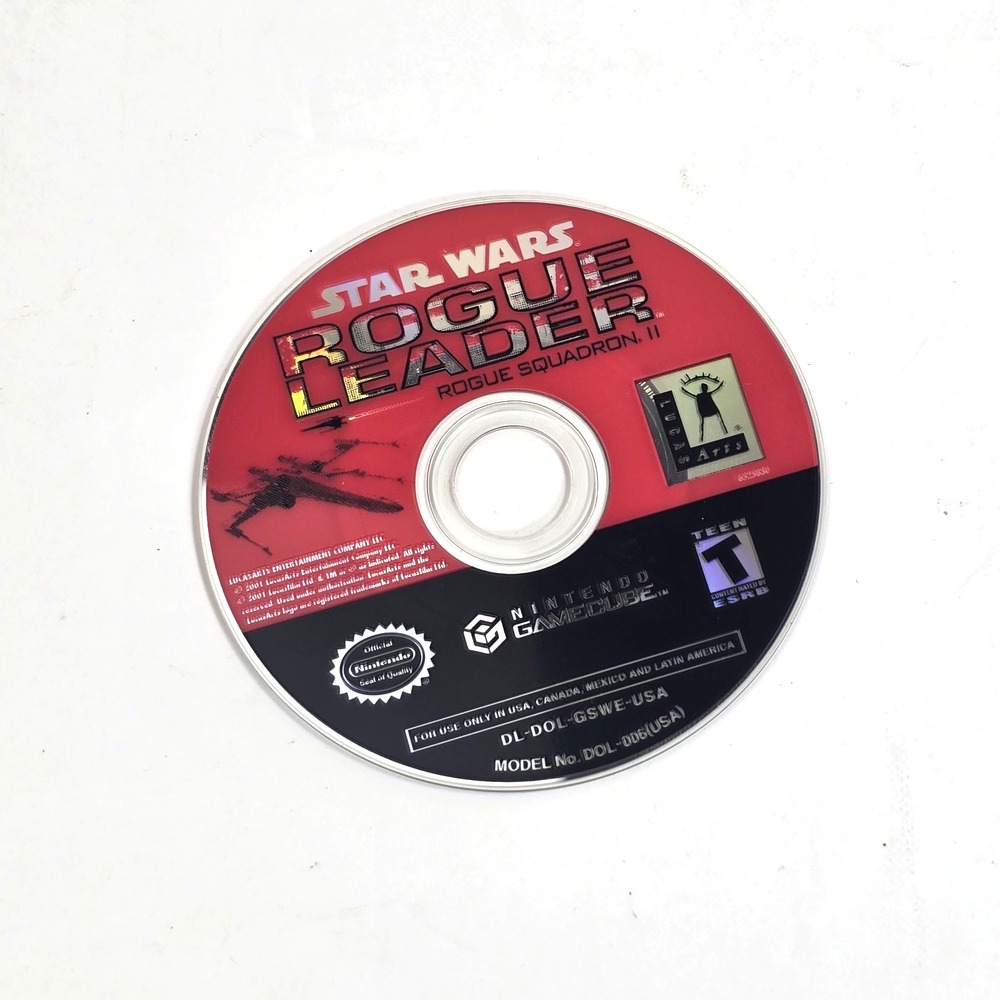 Star Wars: Rogue Leader -- Rogue Squadron II (Nintendo GameCube, 2001) Disc Only
